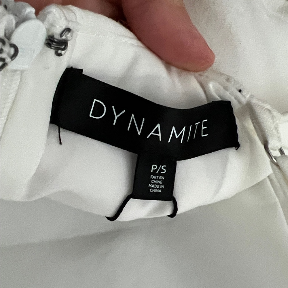 DYNAMITE Ruched Mini Dress - Picture 3 of 7
